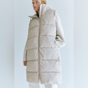 Hooded puffer vest  no offers